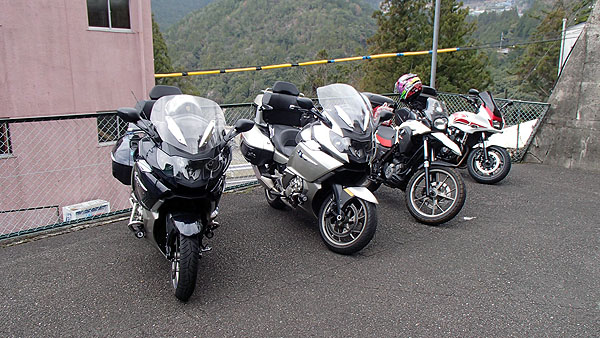 谷瀬の吊橋の駐車場